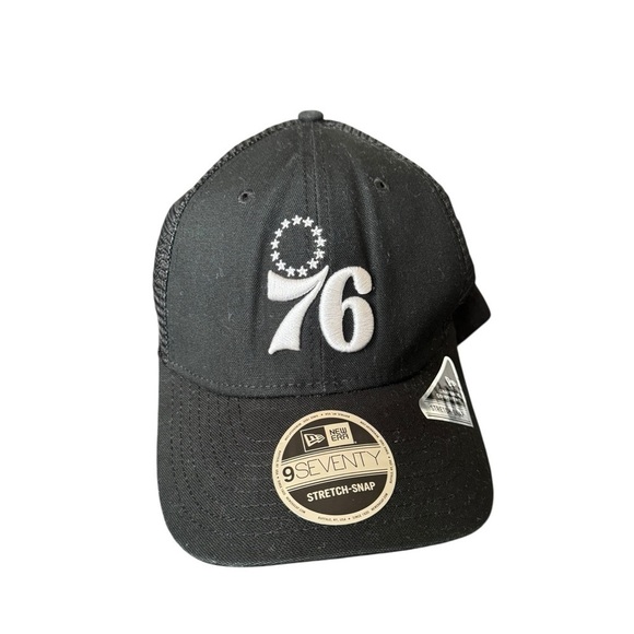 New Era Black and White 76 Cap - Picture 2 of 16